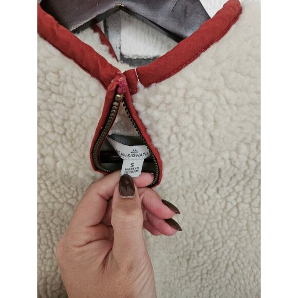 L L Bean Womens Sherpa Size Small - Picture 2 of 3